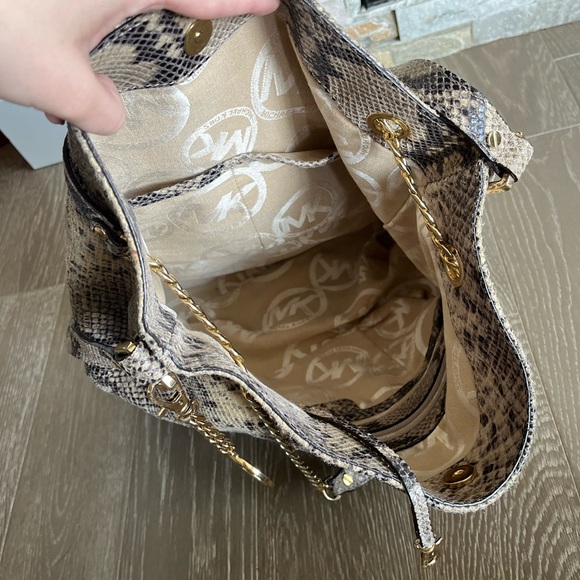 Michael Kors Snake Skin Purse - Picture 2 of 3